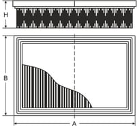 Фильтр воздушный SCT SB2414