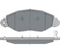 Колодки тормозные (комплект 4 шт.) SCT SP281