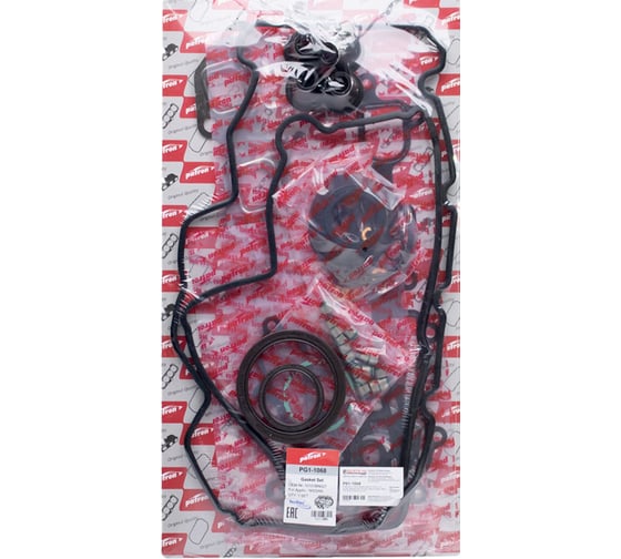 Комплект прокладок двигателя PATRON full set NISSAN PATHFINDER 2.5 dCi YD25DDTi 05> PG1-1068 1