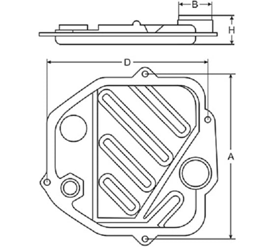 Фильтр для АКПП SCT SG1043