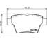 Колодки тормозные дисковые, задняя ось Hella 8DB 355 011-821 4