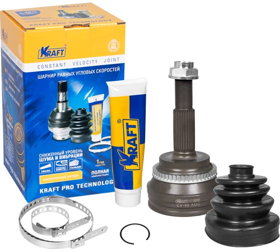ШРУС наружный для а/м lexus rx/лексус рх 300 (03-08) , toyota camry/тойота камри 2.4 (01-11), corolla/королла 2.0 (02-07) KRAFT KT 059096