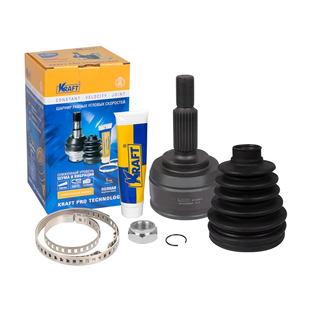 ШРУС наружный для а/м renault duster/рено дастер (10-17) 1.2-1.6 KRAFT ...