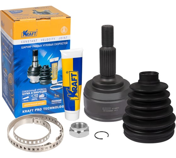 ШРУС наружный для а/м renault duster/рено дастер (10-17) 1.2-1.6 KRAFT KT 059212 1