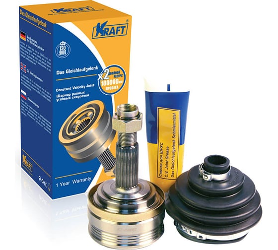ШРУС наружный для автомобилей ваз 2108-099, 2110 KRAFT KT 058867 1
