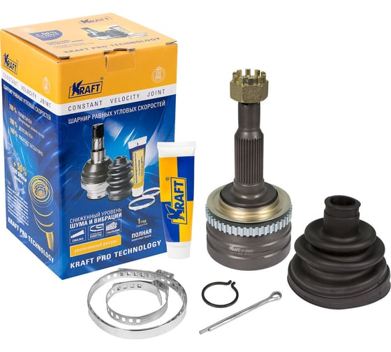 ШРУС наружный для а/м daewoo lanos/дэу ланос 1.6 (97-), nubiria/нубирия 1.6-2.0 (97-) KRAFT KT 059047 1