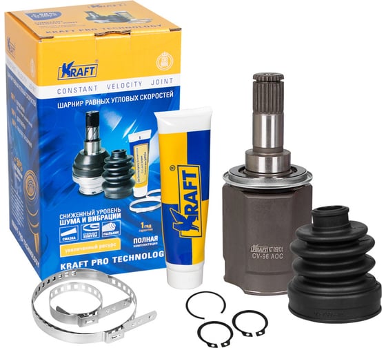 ШРУС внутренний для а/м honda/хонда cr-v 2.4 (09-) KRAFT KT 059131 1