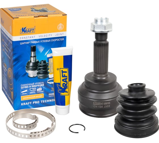 ШРУС наружный для а/м mitsubishi lancer/мицубиси лансер ix (03-) 1.6mt KRAFT KT 059164 1