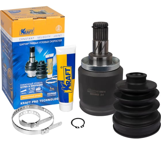 ШРУС внутренний для а/м nissan almera ii/ниссан алмера 2 (02-12) 1.5 KRAFT KT 059216 1
