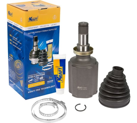 ШРУС внутренний правый для а/м chevrolet cruze/шевроле круз (09-) 1.8 mt, at KRAFT KT 059052