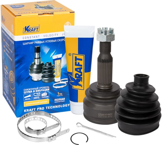 ШРУС наружный для а/м mitsubishi lancer x/мицубиси лансер (07-) KRAFT KT 059231 1
