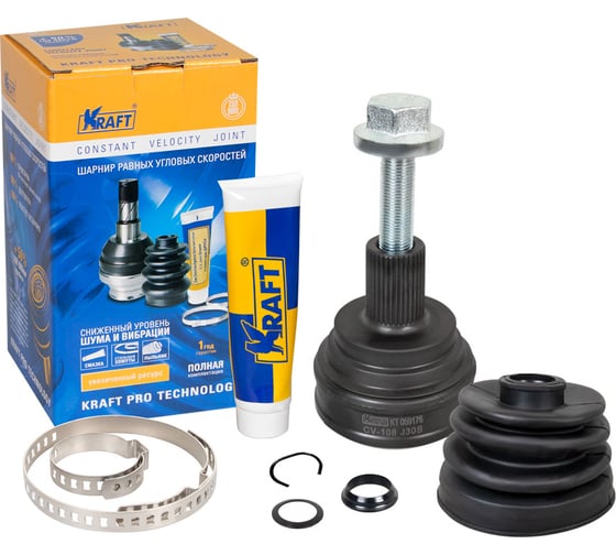 ШРУС наружный для а/м skoda octavia/шкода октавия (04-) 1.4 KRAFT KT 059176