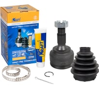 ШРУС наружный для а/м peugeot/пежо 207 (06-) 1.4i, 1.6i KRAFT KT 059151