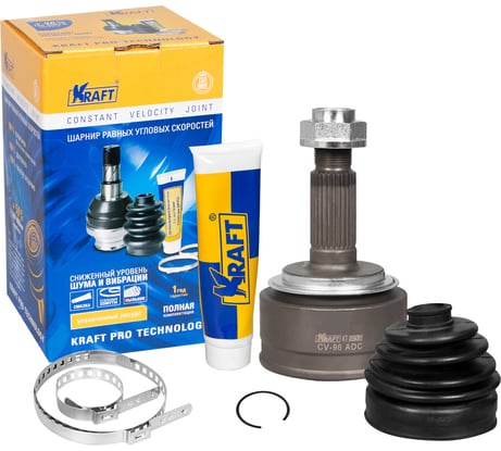 ШРУС наружный для а/м honda accord vii/хонда аккорд 7 2.4 (03-08), cr-v ii 2.0 (01-07) mt, at KRAFT KT 059085