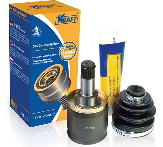 ШРУС внутренний для автомобилей ваз 1111 ока KRAFT KT 058881 1