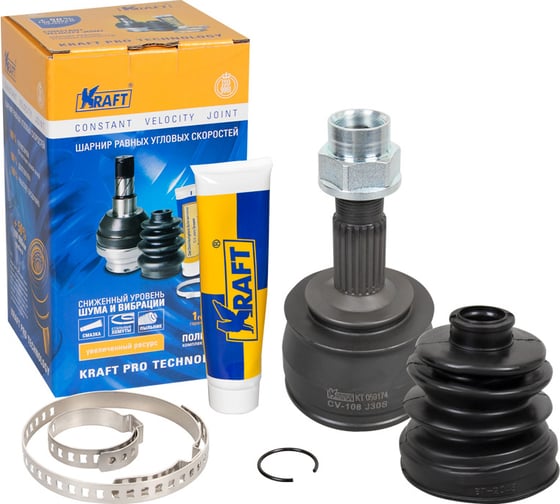 ШРУС наружный для а/м opel corsa-d/опель корса-д (06-) 1.0-1.4 KRAFT KT 059174 1
