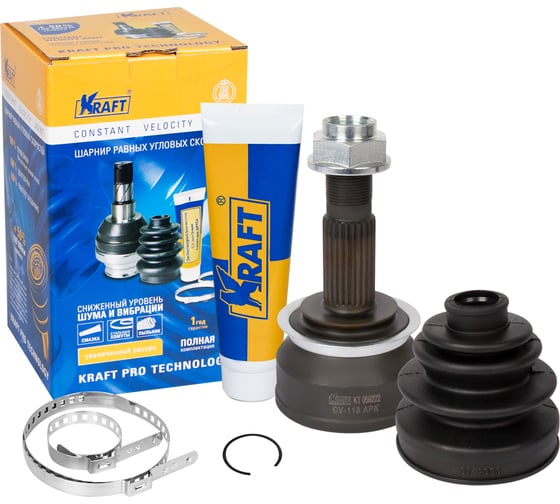 ШРУС наружный для а/м chevrolet cobalt/шевроле кобальт (12-) KRAFT KT 059222 1