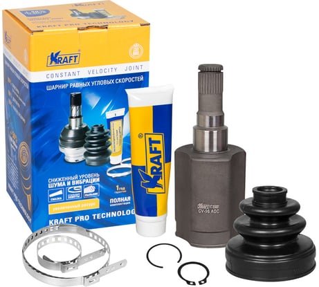 ШРУС внутренний для а/м ssangyong kyron/ссанг йонг кайрон 2.0-3.2 4x4 (05-), rexton/рекстон 2.7-3.2 4x4 (02-) awd KRAFT KT 059081