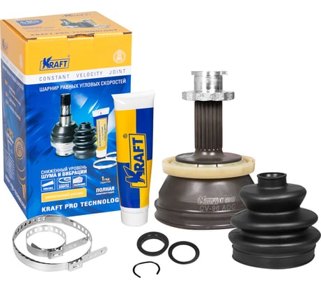 ШРУС наружный для а/м skoda fabia/шкода фабия 1.0-2.0 (99-08) KRAFT KT 059107