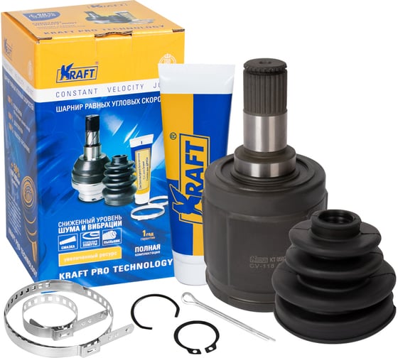 ШРУС внутренний правый для а/м honda accord vii/хонда аккорд 6 (98-02), cr-v (99-02) KRAFT KT 059242
