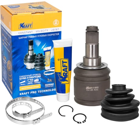 ШРУС внутренний для а/м toyota land cruiser prado/тойота ленд крузер прадо 3.0-4.0 (02-09), fj cruiser/фдж крузер 4.0 (06-10) KRAFT KT 059124