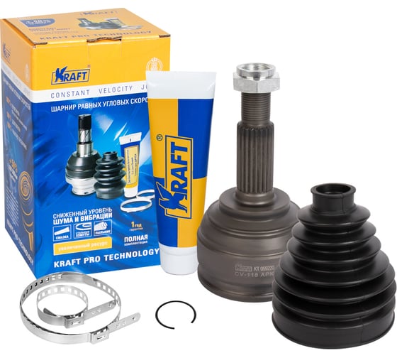 ШРУС наружный для а/м nissan note/ниссан ноте (06-13) кпп jr5 KRAFT KT 059220