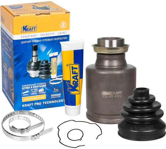 ШРУС внутренний правый для а/м mazda 3/мазда 3, 1.6 (03-09) mt KRAFT KT 059084