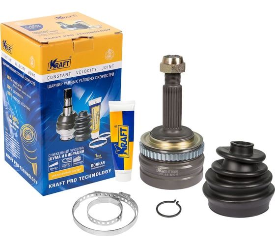 ШРУС наружный для а/м chevrolet lanos/шевроле ланос (97-) 1.4, 1.5 (abs) KRAFT KT 059048 1