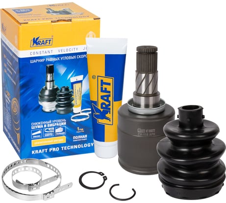 ШРУС внутренний левый для а/м nissan x-trail/ниссан х-траил (01-13) KRAFT KT 059273