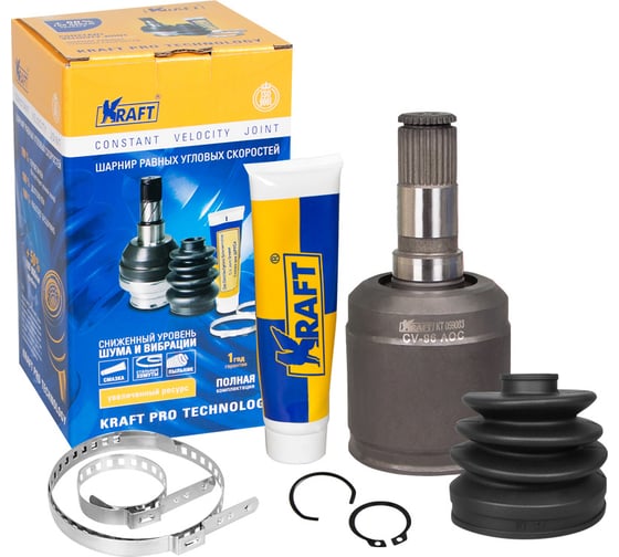 ШРУС внутренний левый для а/м mazda/мазда 6 1.8-2.5 (02-03) KRAFT KT 059083 1
