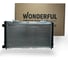 Радиатор охлаждения для а/м ВАЗ 2170 Приора АС+ Halla 2170-1301012-51П TM WONDERFUL 906180 1