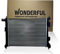 Радиатор охлаждения для а/м Hyundai Solaris (10-)/ Kia Rio (10-) MT 25310-1R000 ТМ WONDERFUL 906176