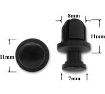 Автокрепеж для Lexus, Toyota PW842076 КрепАвто 0315