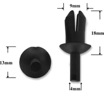 Автокрепеж для Mercedes 10 шт 9903792 КрепАвто 0290