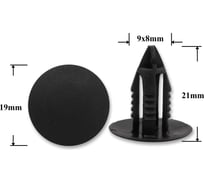 Автокрепеж для Ford 1018434, 6725950, 51488181420 КрепАвто 0304