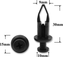 Автокрепеж для Lexus Toyota 10 шт 9046709093 КрепАвто 0417