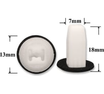 Автокрепеж для Acura Honda 10 шт 91620SR2003 КрепАвто 0400