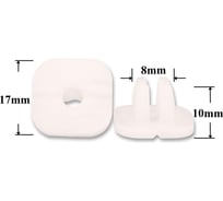 Автокрепеж для Acura Honda Infiniti Mazda Nissan 10 шт 906626710030 999100503 68425H5000 КрепАвто 0370