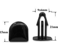 Автокрепеж для Lexus Toyota 10 шт 9046709138 КрепАвто 0411