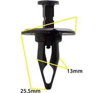 Автокрепеж для GM 10 шт 22535007 КрепАвто 0449