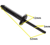 Автокрепеж для Chrysler 10 шт 6500898 КрепАвто 0478