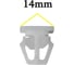 Автокрепеж для Acura Honda 10 шт 75306SV1A01 КрепАвто 0523 1
