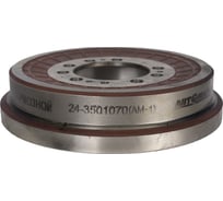 Балансированный барабан тормозной задний газ 24, 2410, 3102, 31029, уаз 469, 3151, 3741, 3163 (аналог: 469-00-3501070-95, 42000.315100-3501070-00) (динамическая балансировка, крашенный-красный) АВТОМАГНАТ 24-3501070-00