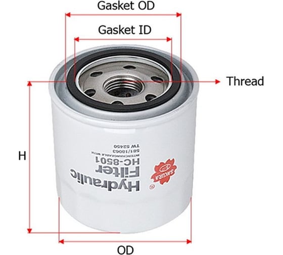 Фильтр гидравлический Sakura HC8501