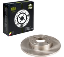 Диск тормозной TRIALLI для автомобилей Fiat 500 (07-) / Punto (93-) / Panda (03-) / Ford Ka (08-) задний d=240 (2 шт.) DF 190509