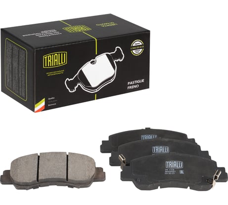 Колодки тормозные дисковые передние Mitsubishi Eclipse Cross X (17-) TRIALLI PF 1108