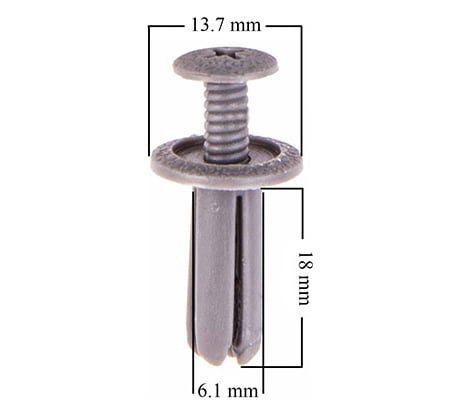 Клипса универсальная 152 комплект 25 шт. SKYWAY S05601152