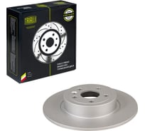 Диск тормозной задний для автомобилей Land Rover Range Rover Evoque (16-) d=317 (окрашенный) (2 шт.) TRIALLI DF 190444