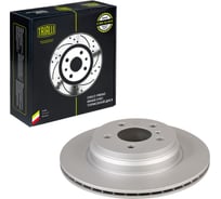 Диск тормозной задний для автомобилей BMW 3 (F30) (11-) / 4 (F32) (13-) d=330 (окрашенный) (2 шт.) TRIALLI DF 190414