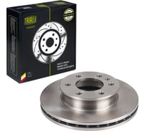 Диск тормозной передний для автомобилей Mercedes Sprinter (06-) / VW Crafter (06-) d=300 (2 шт.) TRIALLI DF 190409